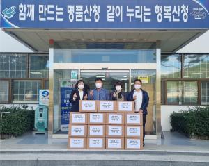 '이희택 생비량면 자원봉사회장 생활용품 기부'