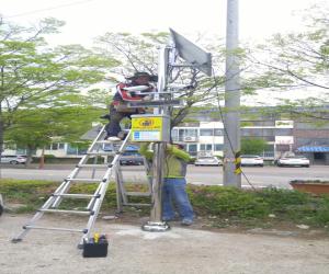 '산청군, 쓰레기 무단투기 감시용 CCTV 설치'