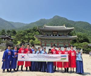 '산청군, 부산대학병원 외국인 연수생 팸투어 운영'