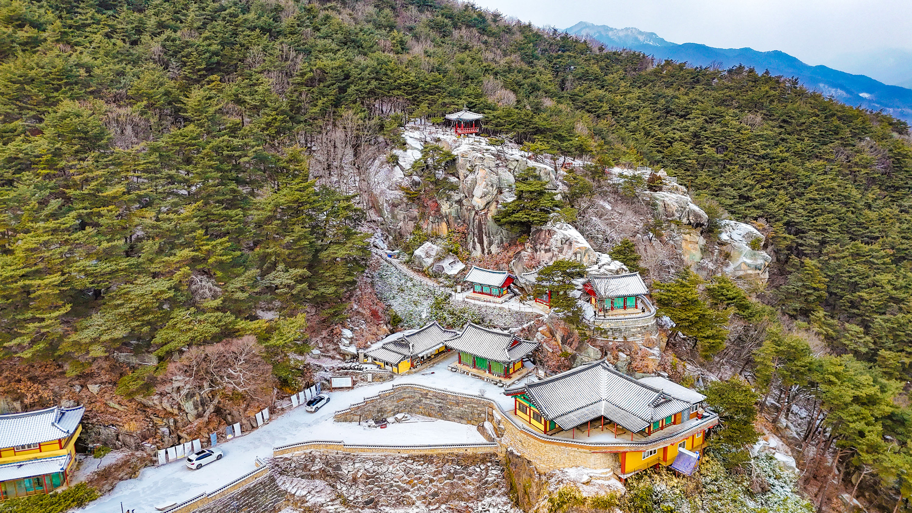 늦겨울 정취 담은 산청 정취암 1