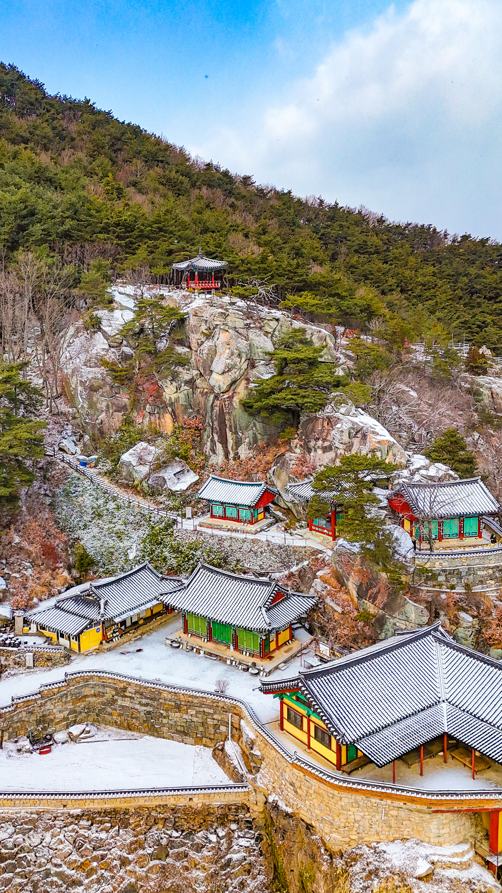 늦겨울 정취 담은 산청 정취암 2