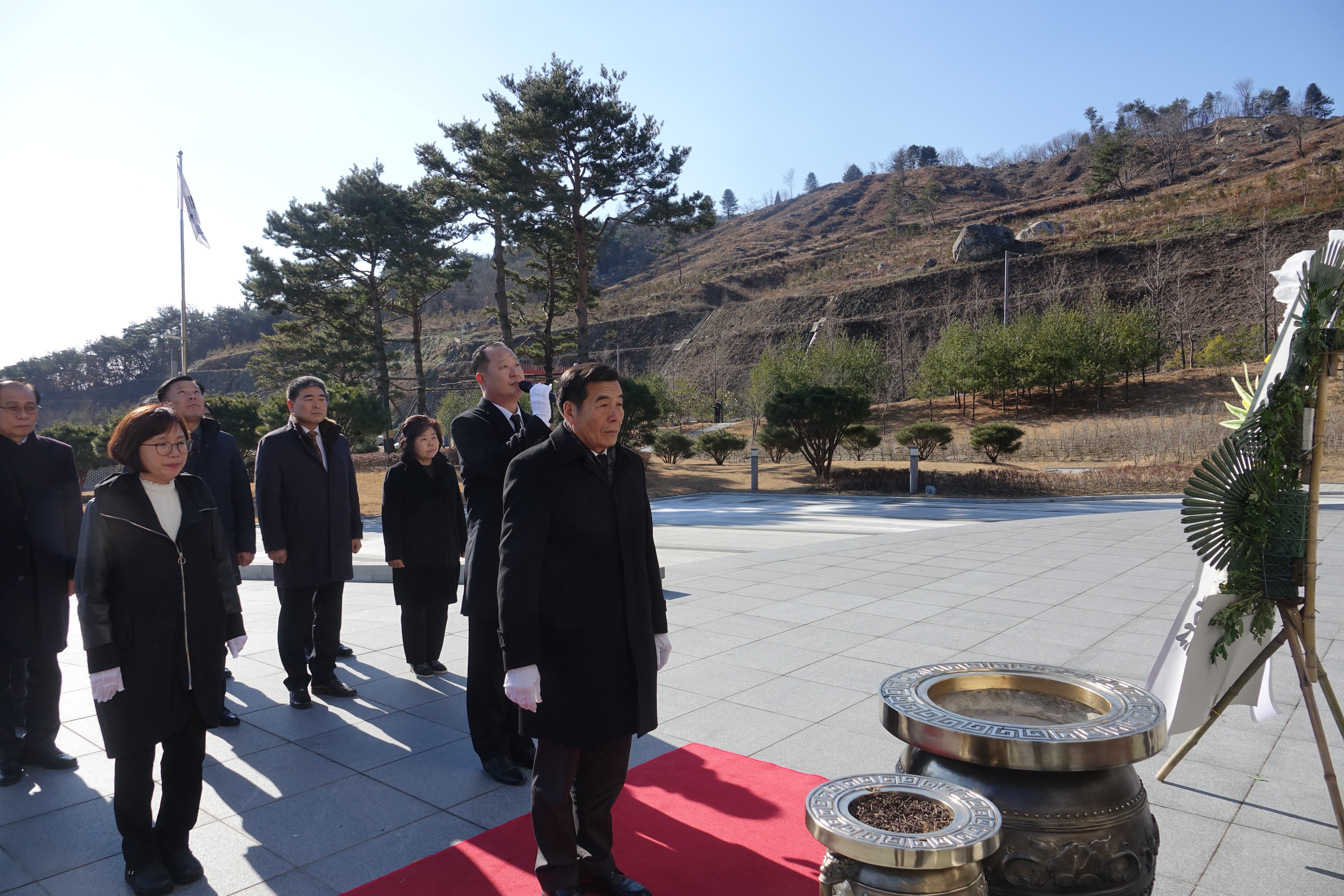 국립 산청 호국원 참배 2