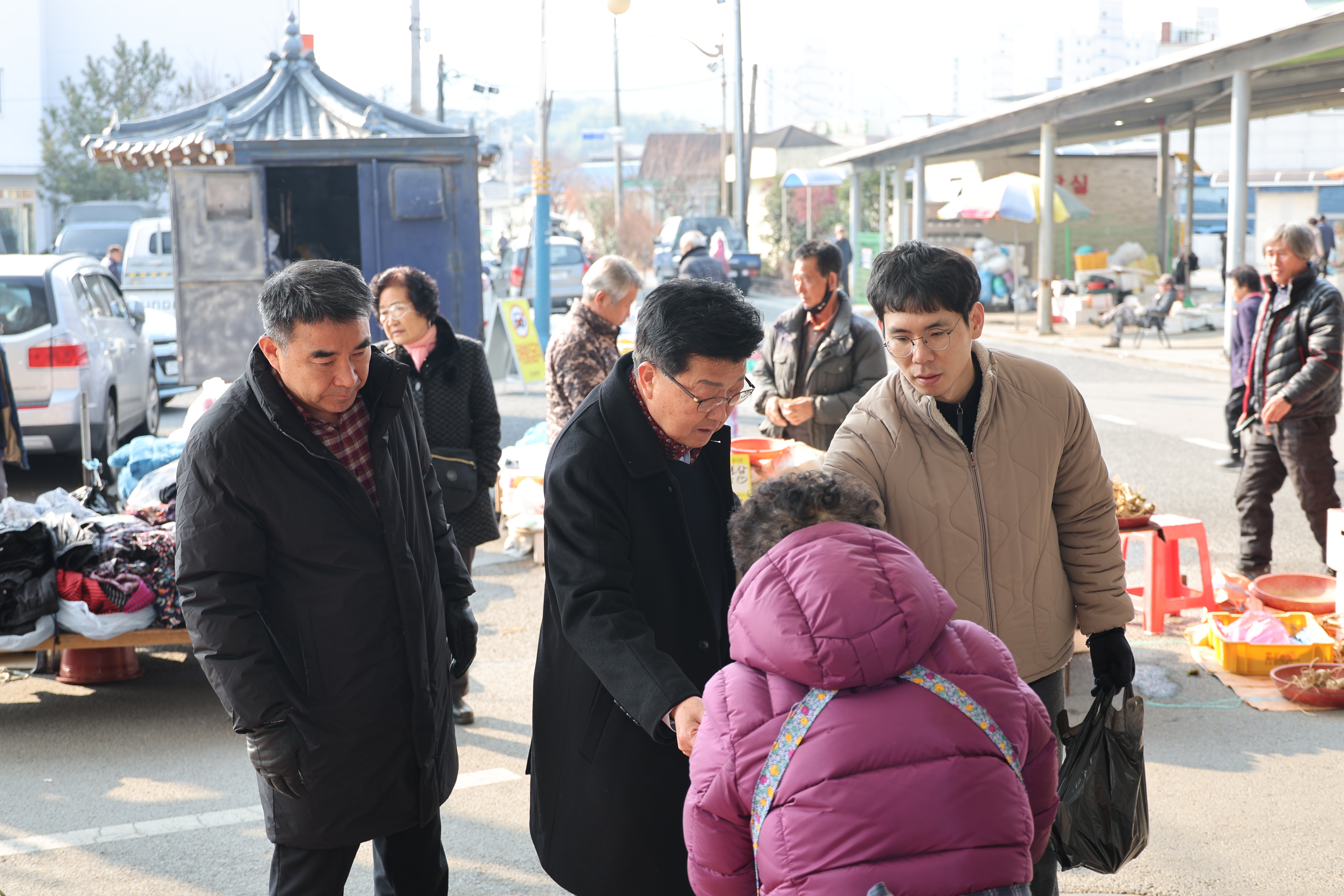 단성시장 설명절 장보기 행사 3