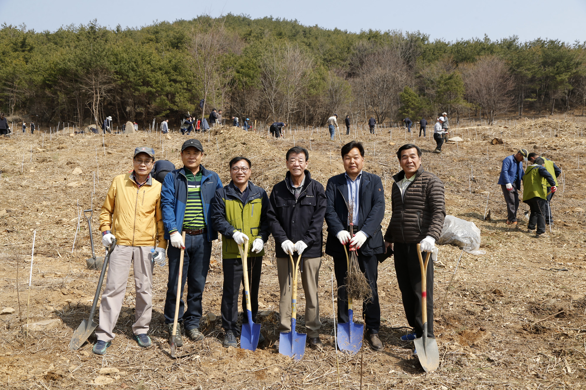 산청군의회 식목일 행사 참석