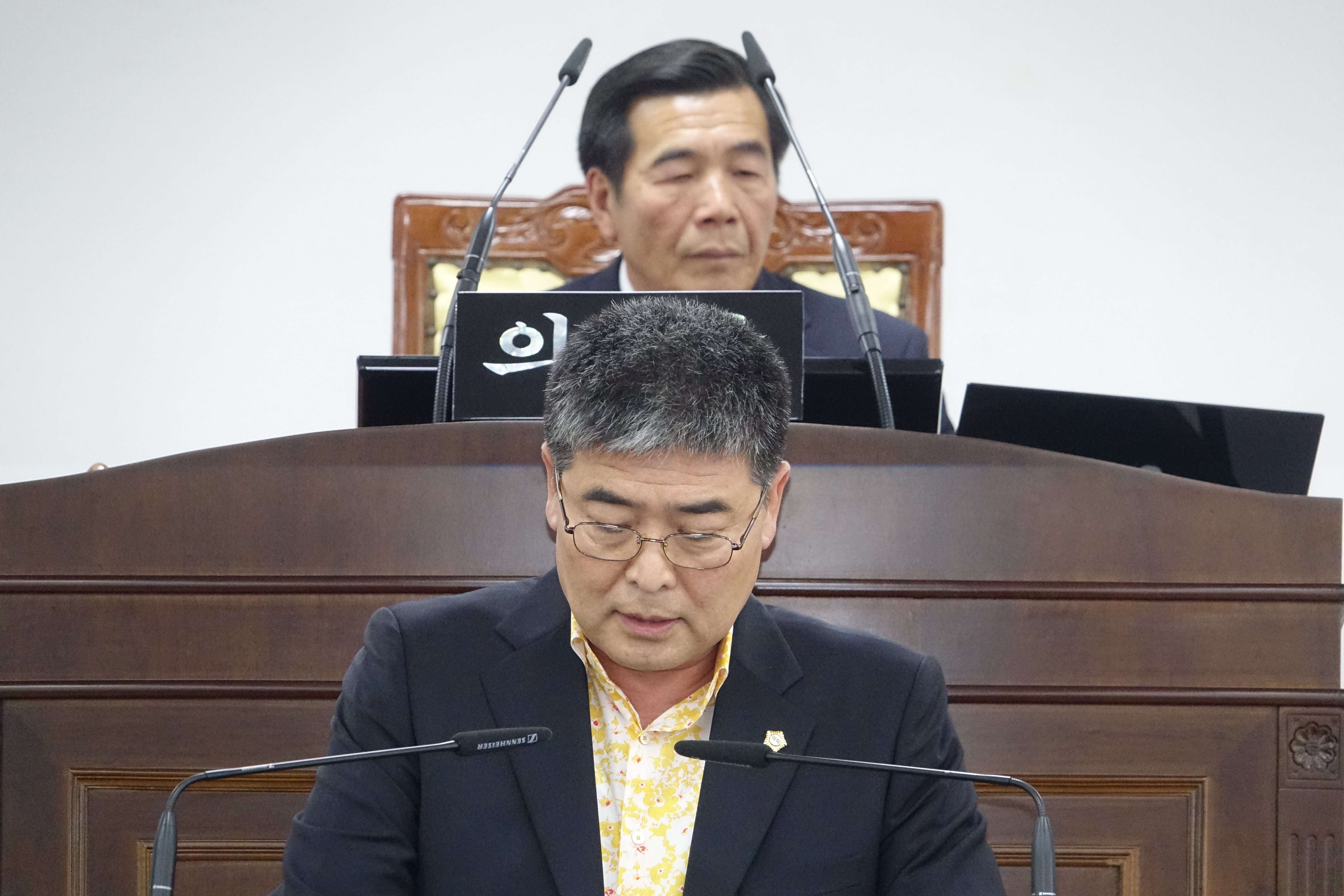 산청군의회 259회 임시회 산업건설위원회