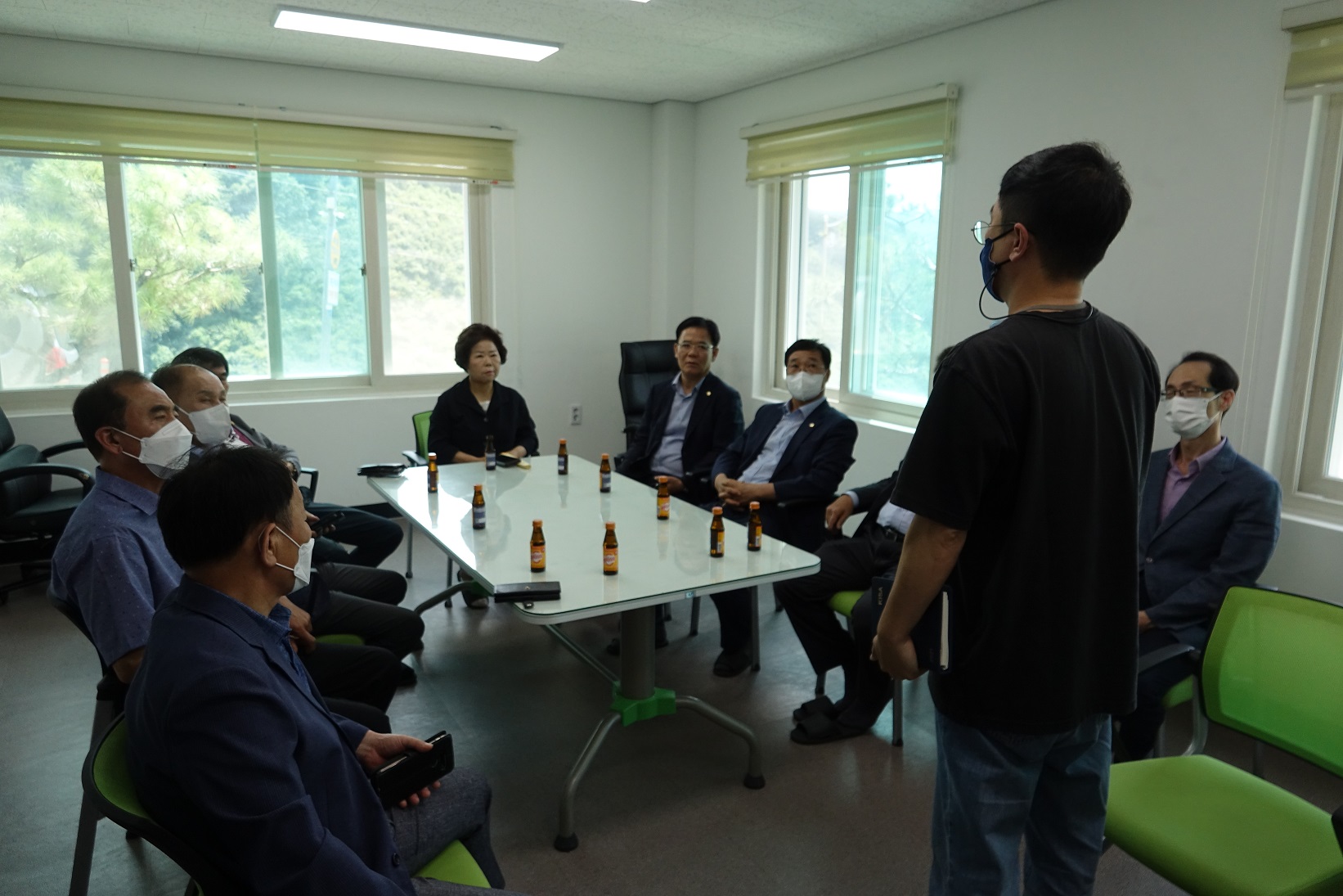 산청군 농촌폐기물 종합처리장 현장방문