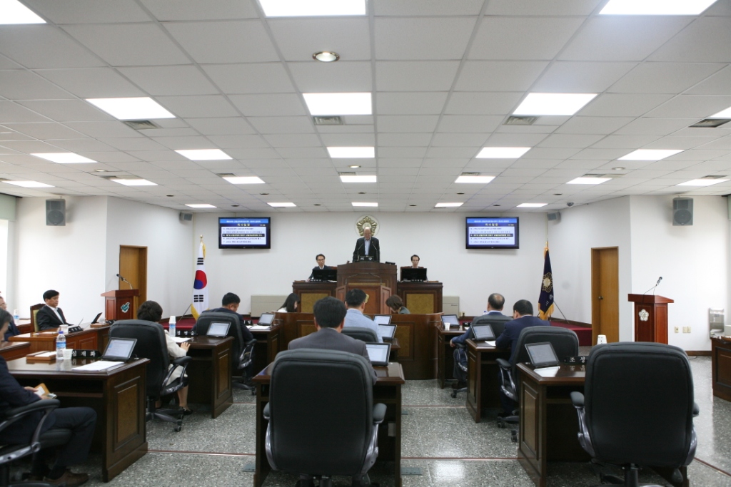 제222회 산청군 임시회 본회의