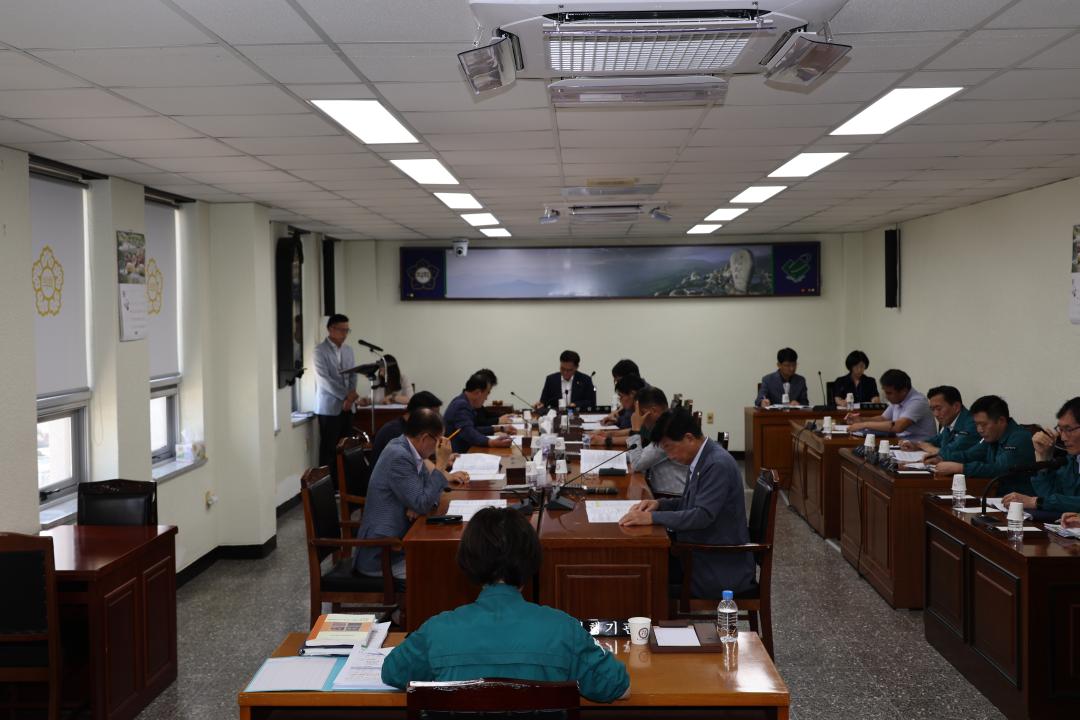 수해피해 현황 보고