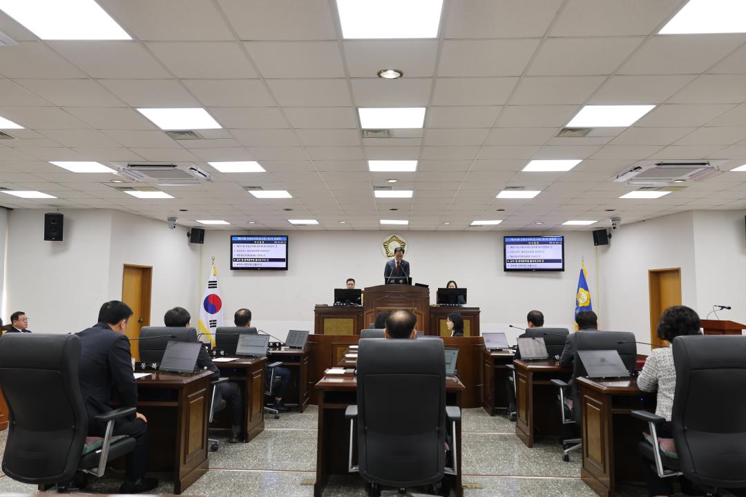 제311회 임시회  제1차 본회의